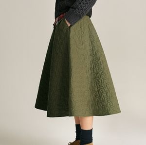 Uniqlo x JW Anderson patterned A-line skirt